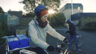Tour de Müll: Radler sammeln urbanen Biomüll für Farmer