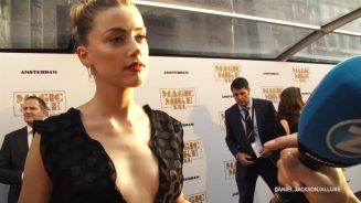 Interview: Amber Heard über Rotwein, Aquaman und P****s